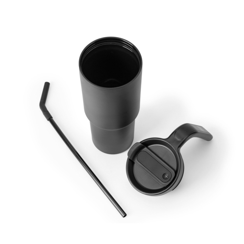 Recycled Stainless Steel/PP Tumbler with 360 Branding - Image 4