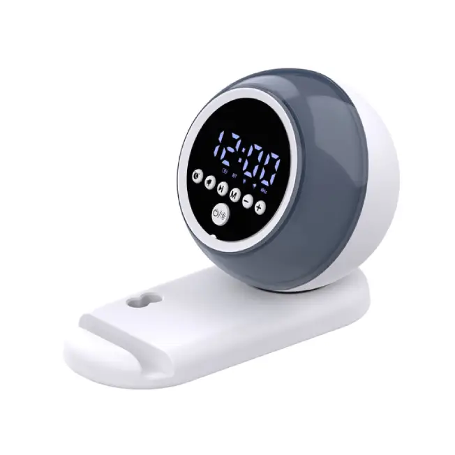 Bluetooth Speaker with JL 5.3 Chip, RGB Ambient Light, Alarm Clock & Phone Stand - Image 4