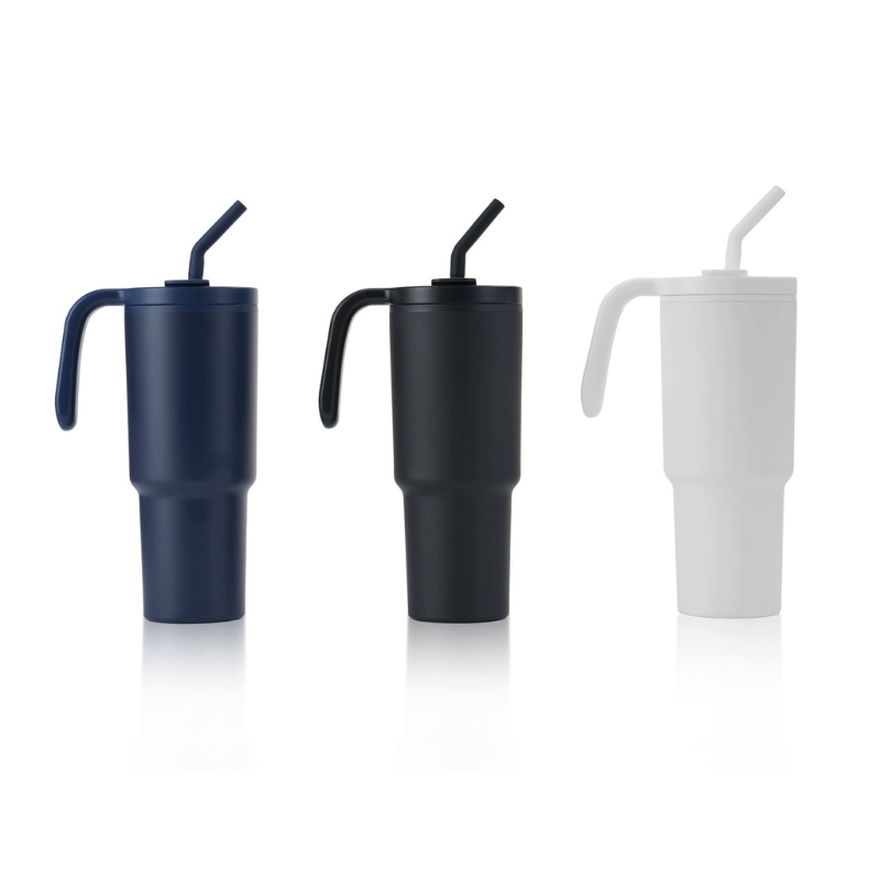 Recycled Stainless Steel/PP Tumbler with 360 Branding - Image 7