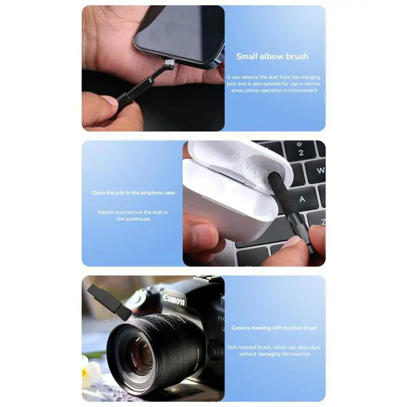 6-in-1 Mag Wireless Charger, Multicable & Cleaning Kit - Image 8