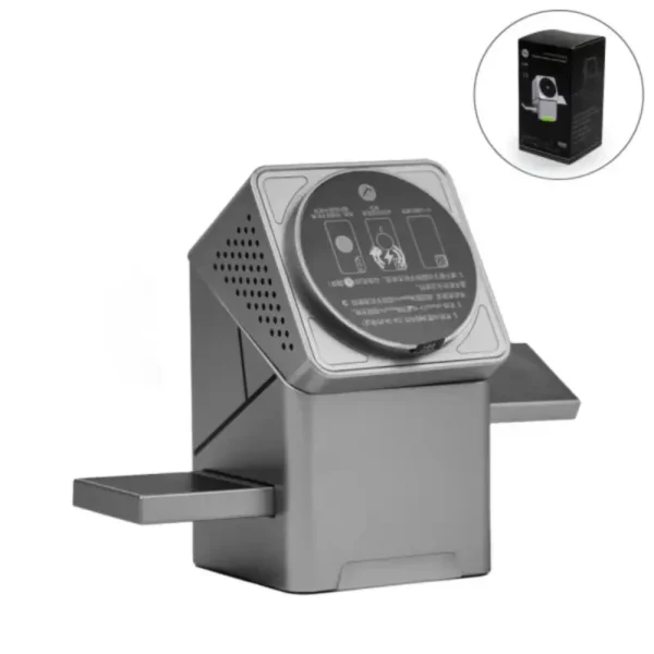 3-in-1, One Touch Rotate Wireless Charging Station 15W Fast Charging
