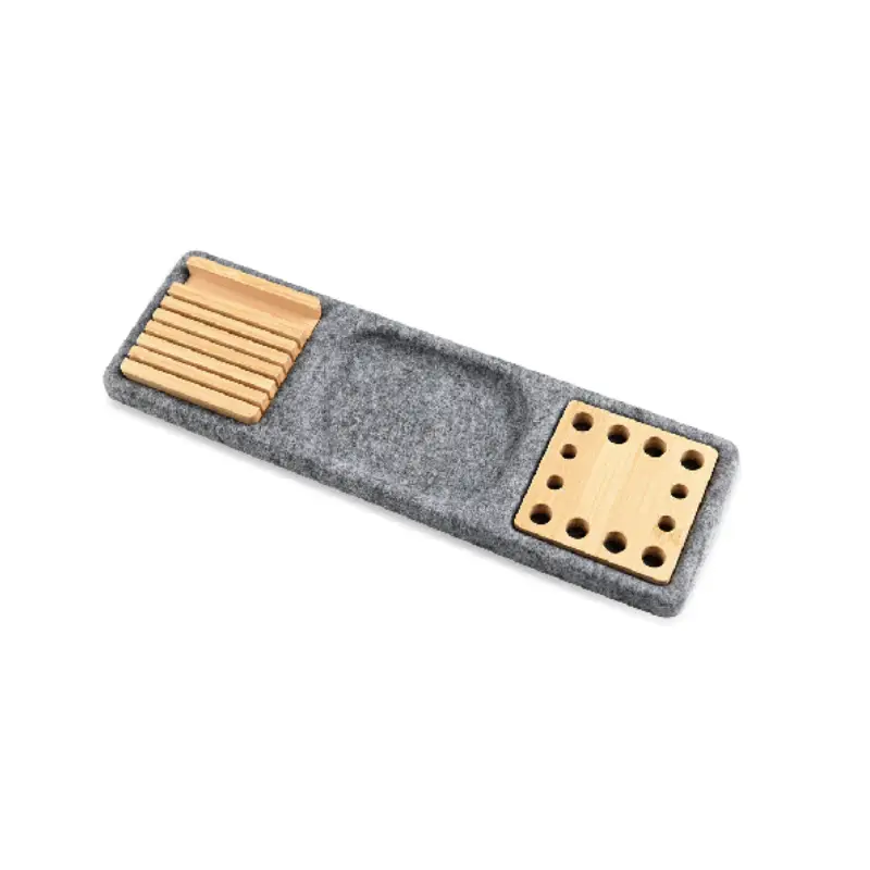 Eco-Friendly Pen, Phone, and Tray Organizer for Your Desk