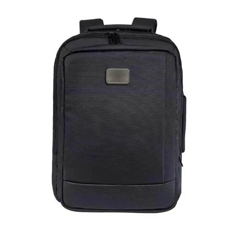 Expandable 17" Business Backpack - Black