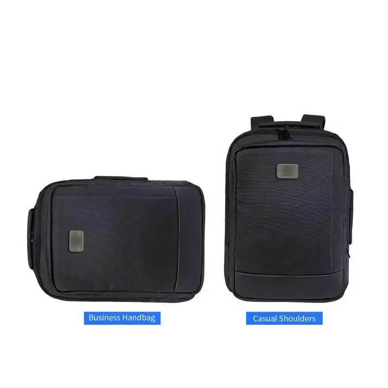 Expandable 17" Business Backpack - Black - Image 2