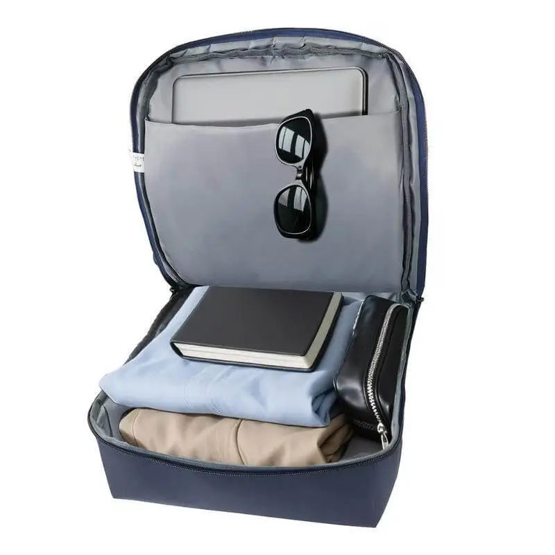 15.6" Laptop Backpack - Navy Blue - Image 3