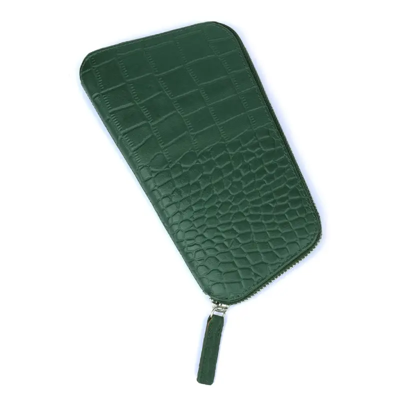 Ladies Wallet Orva green Croco - Image 5