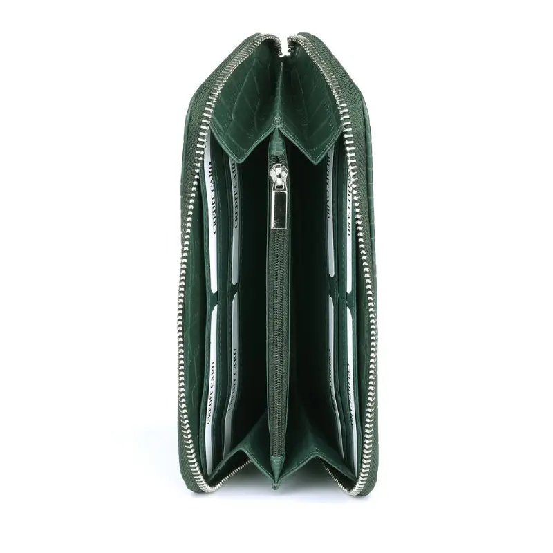 Ladies Wallet Orva green Croco - Image 6