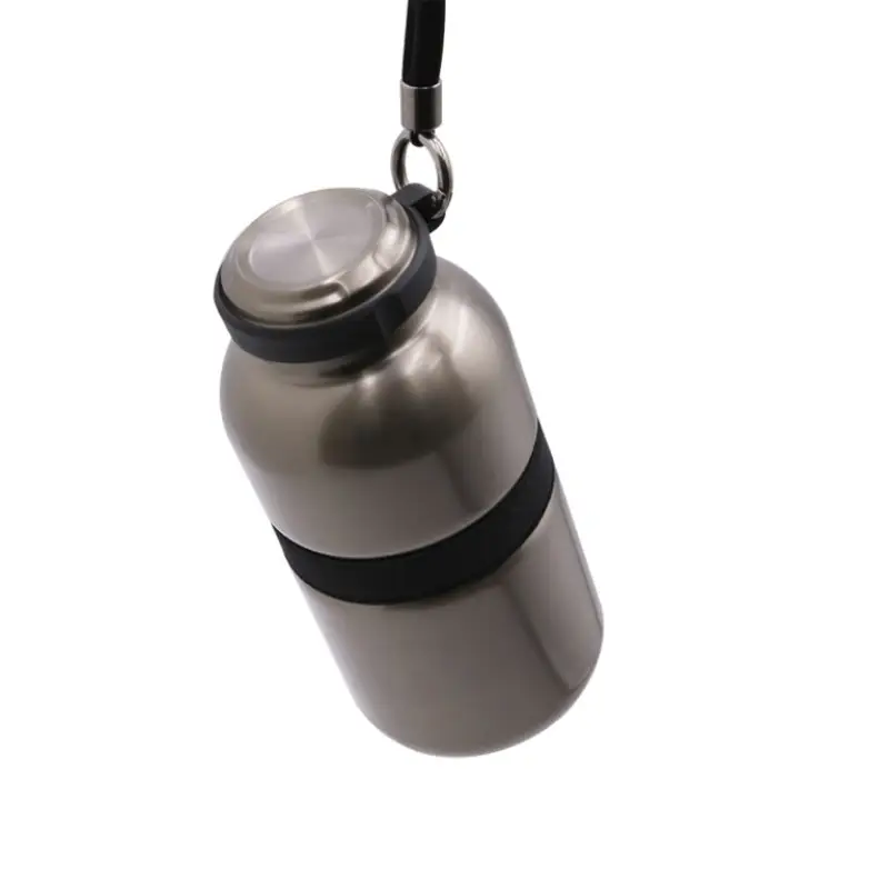 420ml Double-Wall Stainless Steel Flask with Vacuum Insulation & Leak-Proof Silicone Seal - Image 8