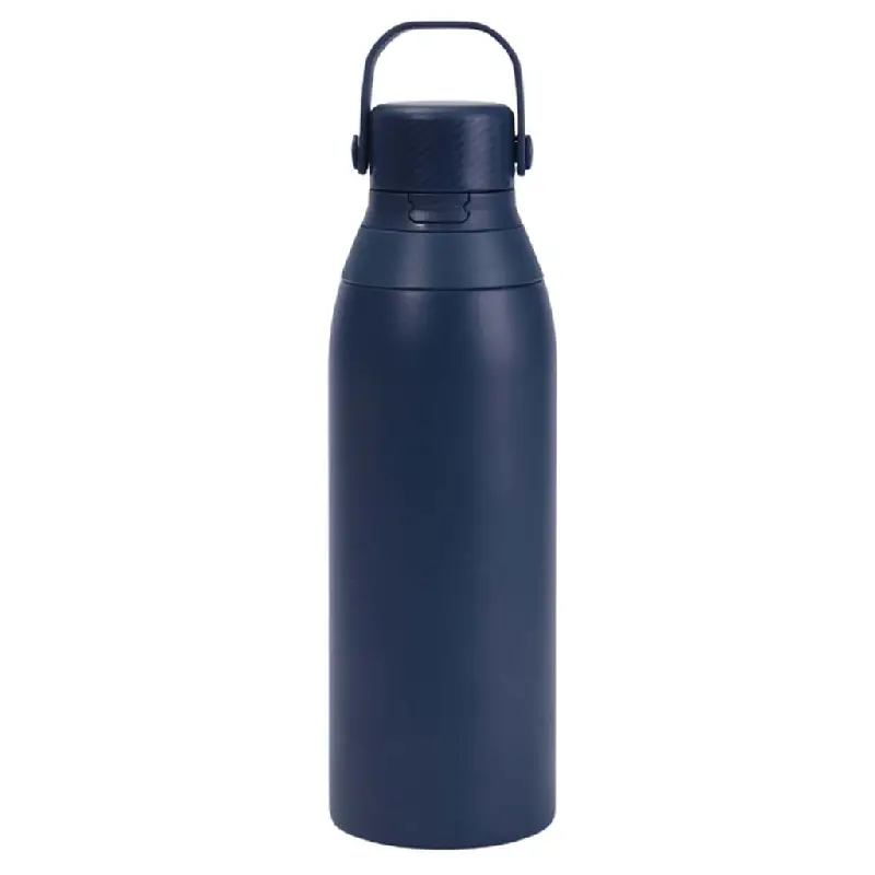Double Wall Stainless Steel Vacuum Bottle - 750ml - Navy