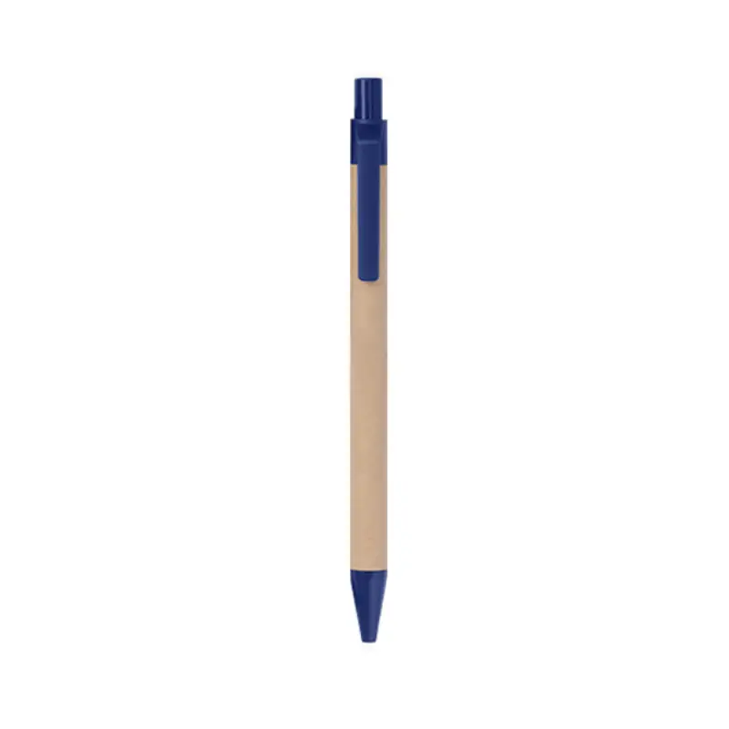 eco-neutral A6 Notepad & Pen Set with Sticky Note - Navy Blue - Image 4