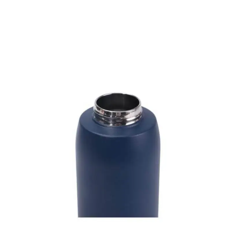 Double Wall Stainless Steel Vacuum Bottle - 750ml - Navy - Image 2
