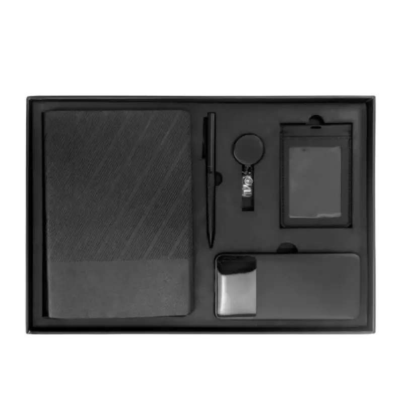 Premium Office Gift Set in Black Sleeve Pouch Ideal for Corporate Gifting - Image 2
