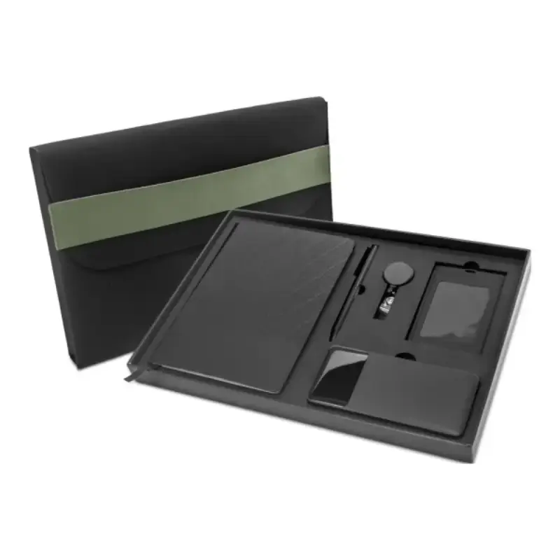 Premium Office Gift Set in Black Sleeve Pouch Ideal for Corporate Gifting - Image 4