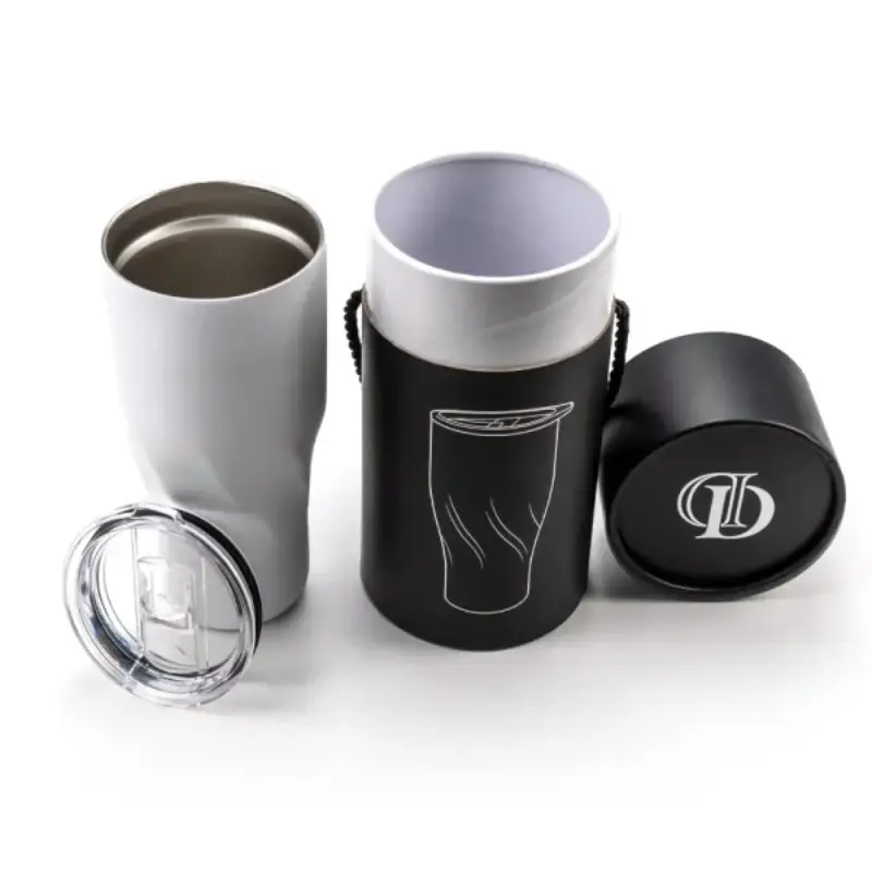 Dorniel Designs Tumblers, Transparent Lid, Recycled Stainless Steel, 540ml - Image 4