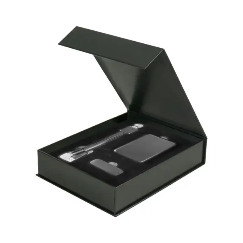 Black Magnetic Closure Gift Box - Image 4