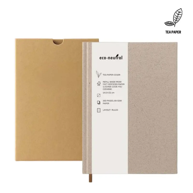 eco-neutral TEA Cover A5 Notebook