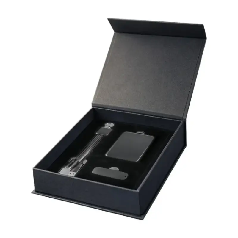 Black Magnetic Closure Gift Box - Image 2