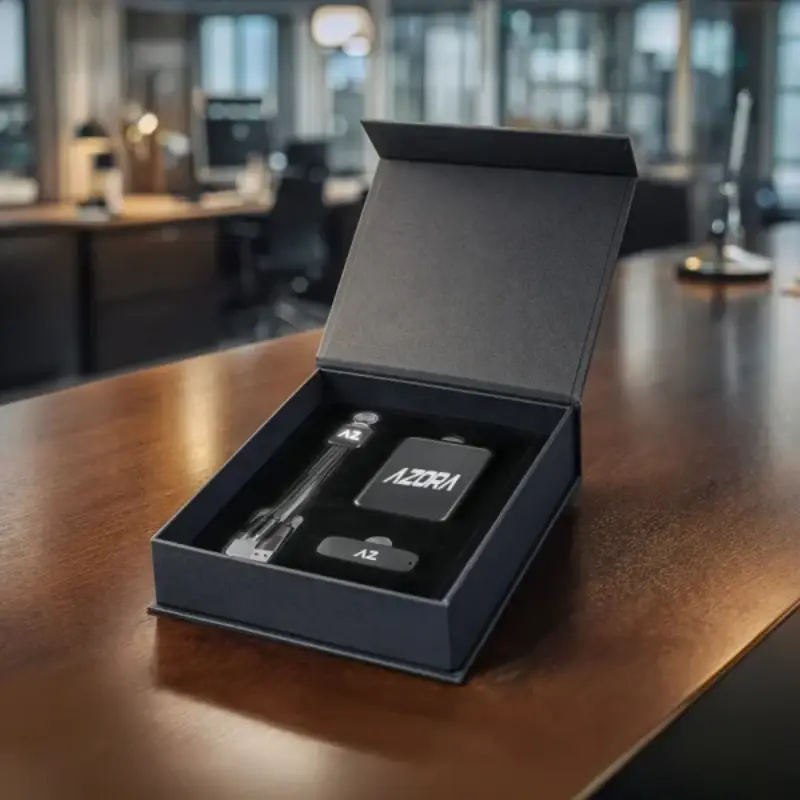 Black Magnetic Closure Gift Box - Image 5