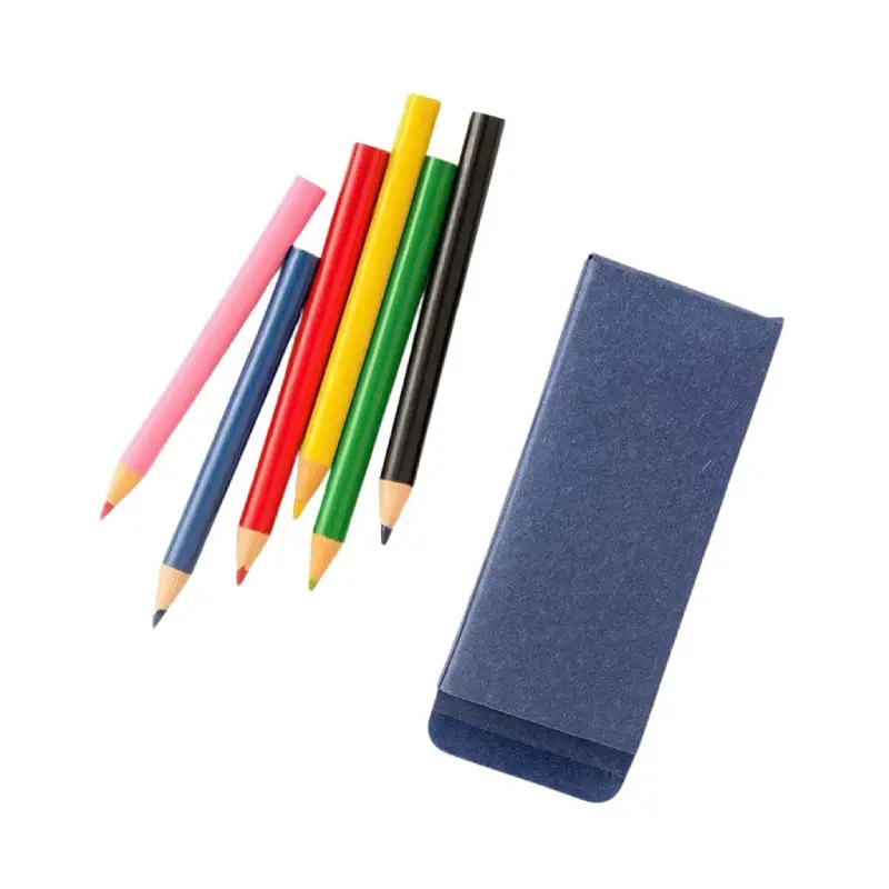 Giftology Set of 6pcs Color Pencils in Lemongrass Paper Box - Image 2