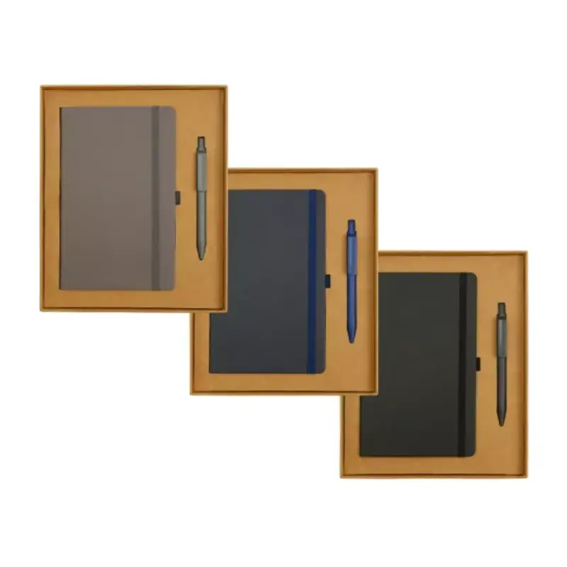 A5 Notebook and Maxema Dot Recycled Pen Italian Gift Sets