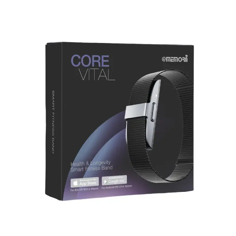 Smart AI Fitness Band Health & Longevity - Black - Image 4