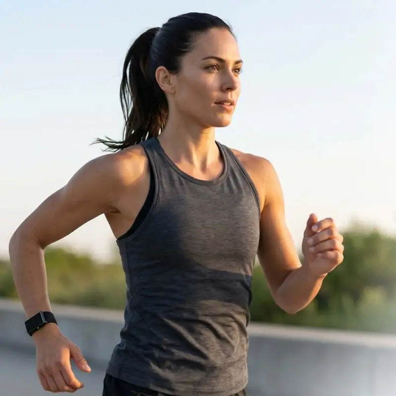 Screenless Health & Fitness Band - Black - Image 5