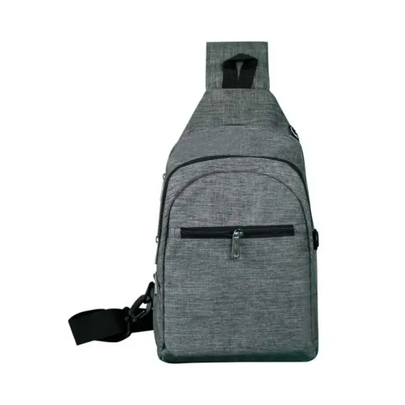Triangular Sling Crossbody Bags with Headphone Hole - Image 2