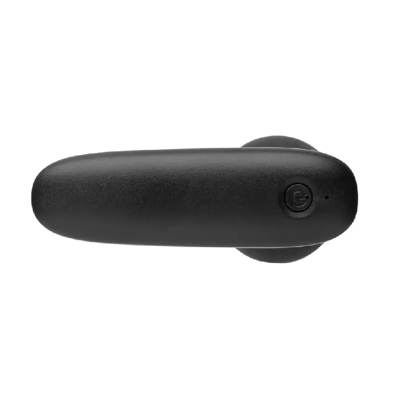 Recycled plastic massage gun, black - Image 4