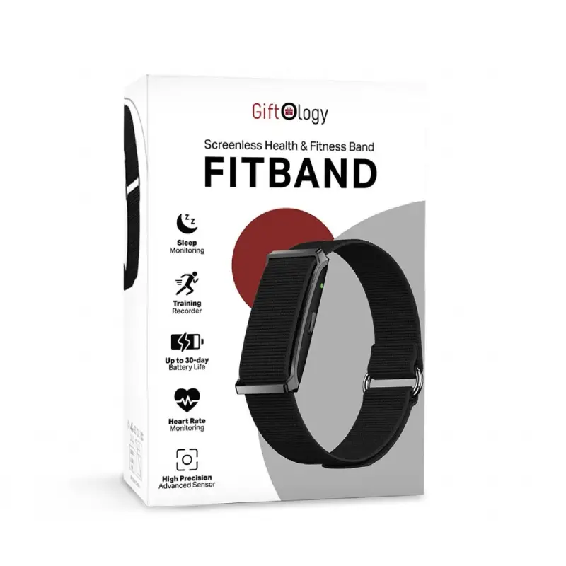 Screenless Health & Fitness Band - Black - Image 4