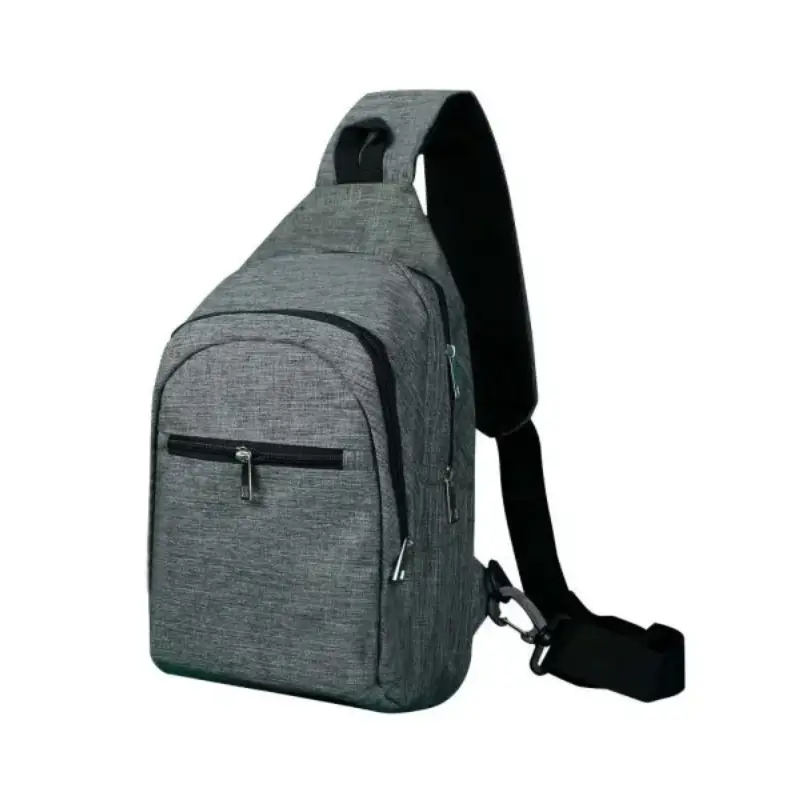 Triangular Sling Crossbody Bags with Headphone Hole