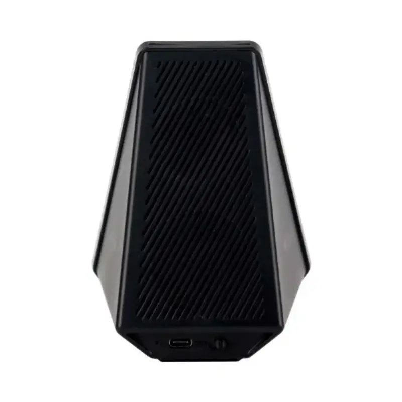 Wireless Charger BT Speaker with Clock & Light-up Logo - Image 4