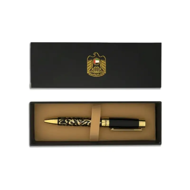 Emirati Prestige Metal Pens with Arabic Calligraphy & UAE Falcon Edition - Image 6