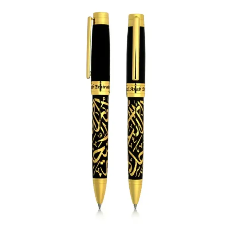 Emirati Prestige Metal Pens with Arabic Calligraphy & UAE Falcon Edition - Image 4