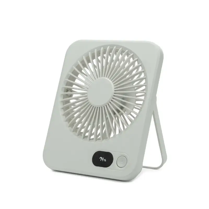 Rechargeable Table-Top Fan with Rotating Desk Stand - Image 7