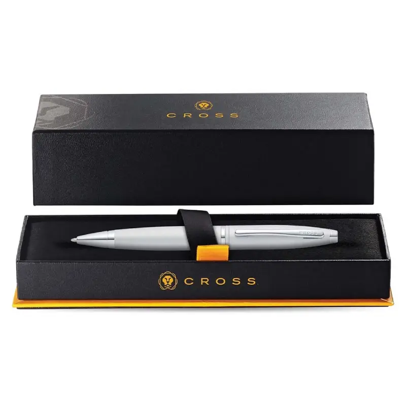 Satin Chrome with Polished Chrome Appointments Ballpoint Pen - Image 4