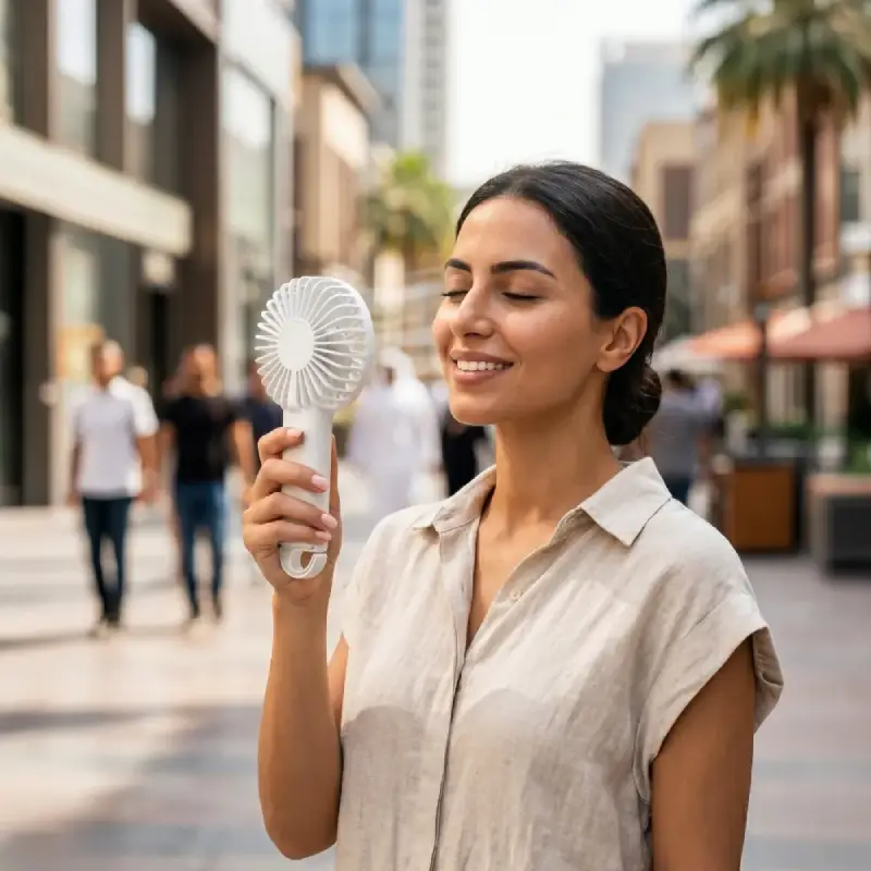 Portable Rechargeable Mini Fan - Image 7
