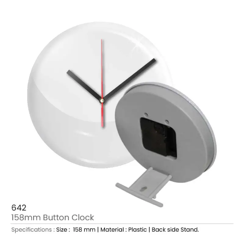 Clock Button with Stand - Image 3