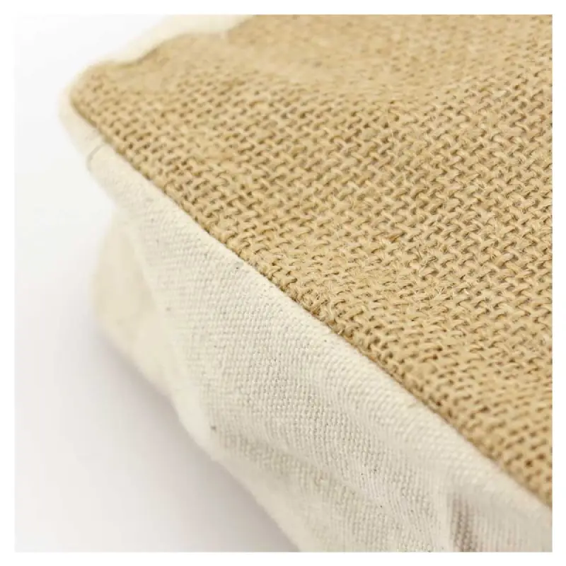 Natural Jute with Cotton Zipper Pouches - Image 4