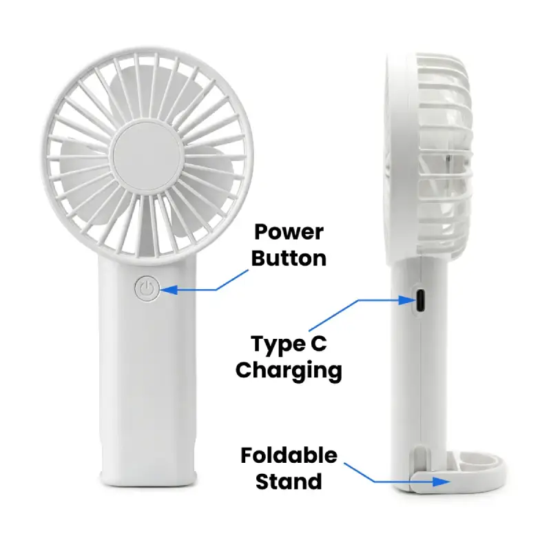 Portable Rechargeable Mini Fan - Image 5