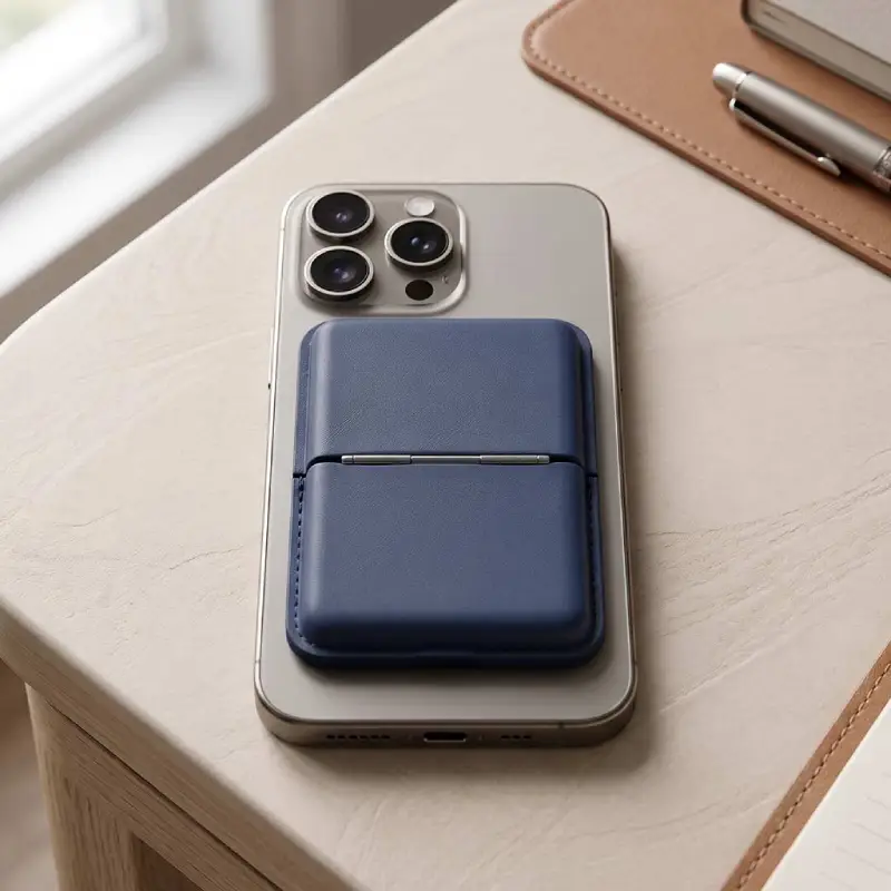 MagCase Phone Cardholder - Navy Blue - Image 7