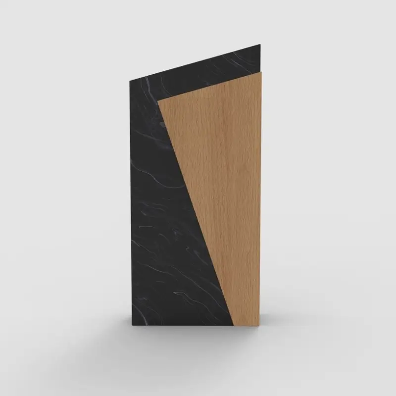 Waste-to-Wins® Recycled Award - Black Swirl - Image 2