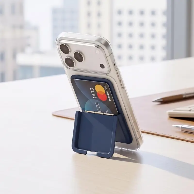 MagCase Phone Cardholder - Navy Blue - Image 6