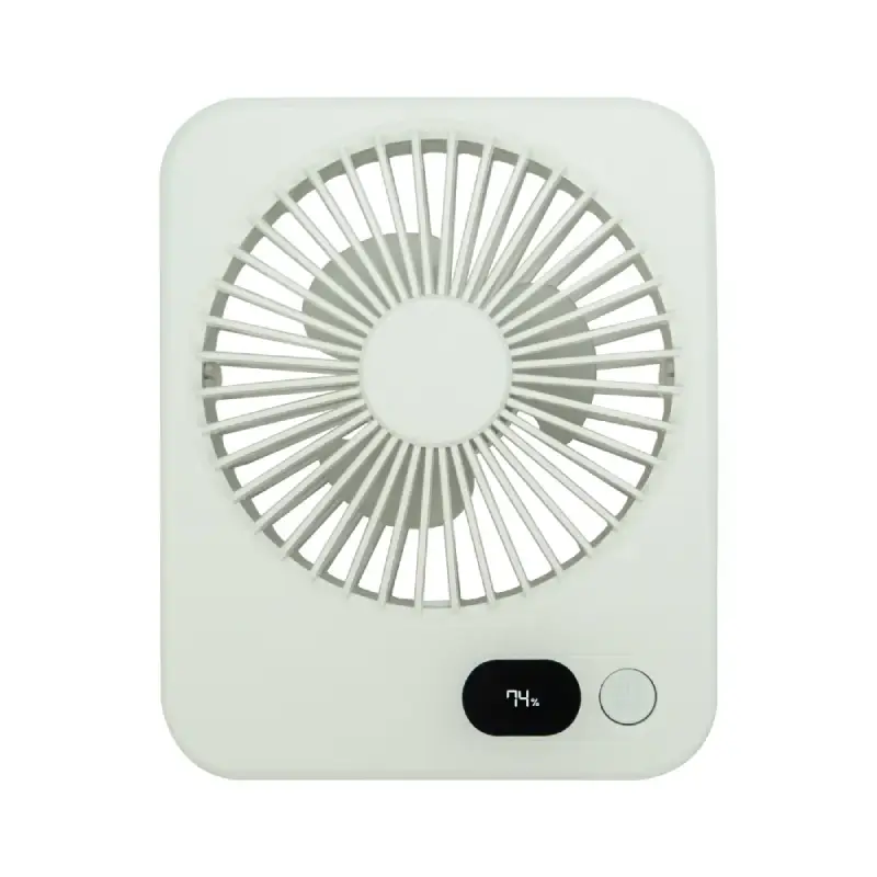Rechargeable Table-Top Fan with Rotating Desk Stand - Image 3