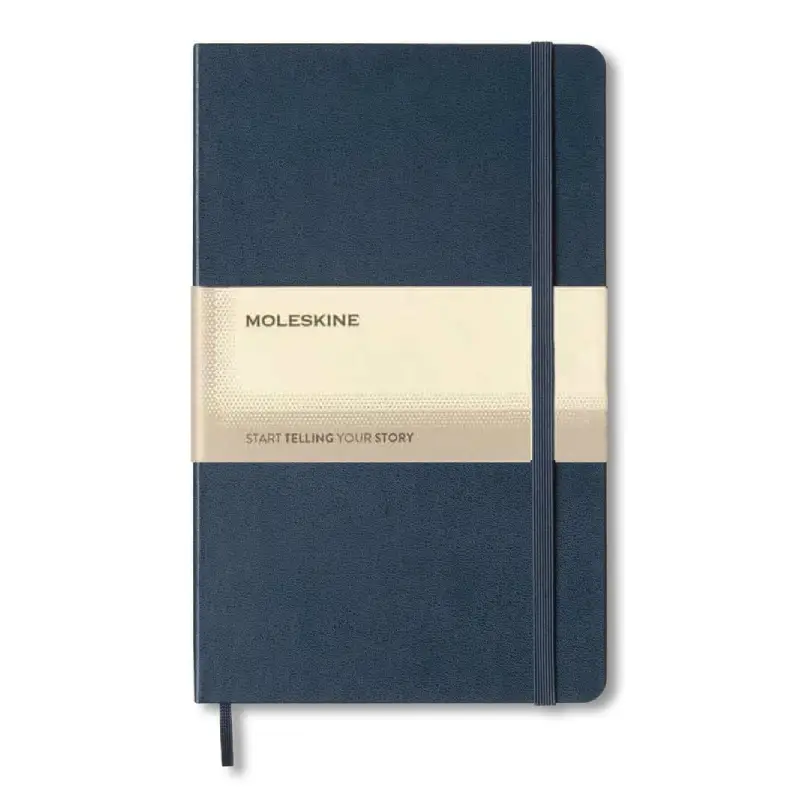 Classic Large Ruled Hard Cover Notebook