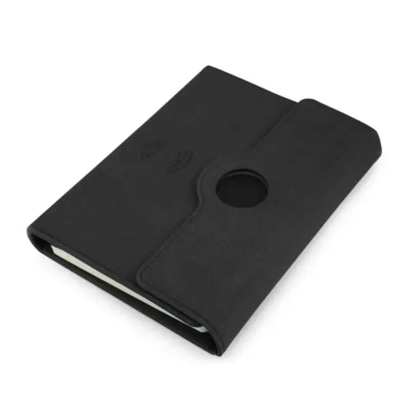 Powerbank Portfolio Notebook, 8000mAh, 15W Fast Wireless Charging - Image 2