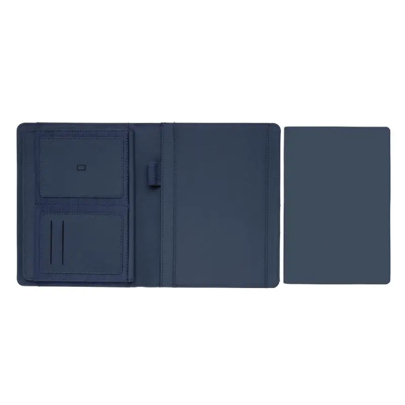Impact AWARE™ RPET A5 notebook - Navy Blue - Image 6